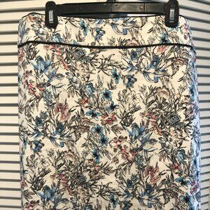 Pencil Skirt, floral pattern (Ann Taylor, size 16P)